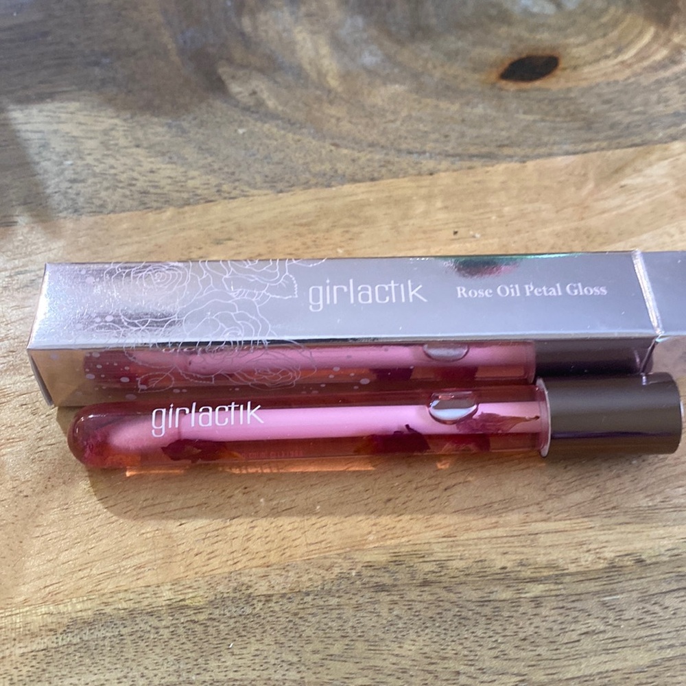 New , never opened , Girlactik Rose Oil Petal Gloss - Picture 5 of 8